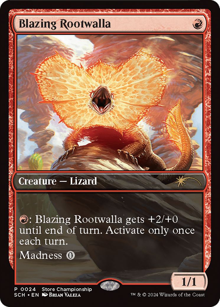 Blazing Rootwalla [World Championship 2024] | Dragon's Lair Comics and Fantasy Houston TX