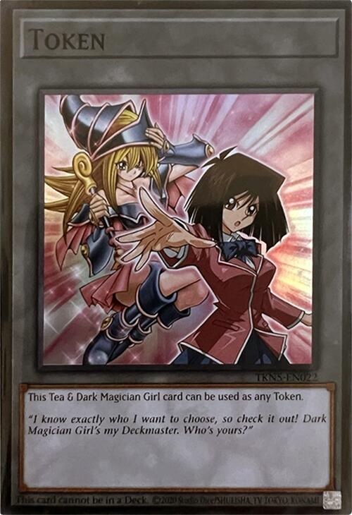 Token (Tea & Dark Magician Girl) [TKN5-EN022] Super Rare | Dragon's Lair Comics and Fantasy Houston TX