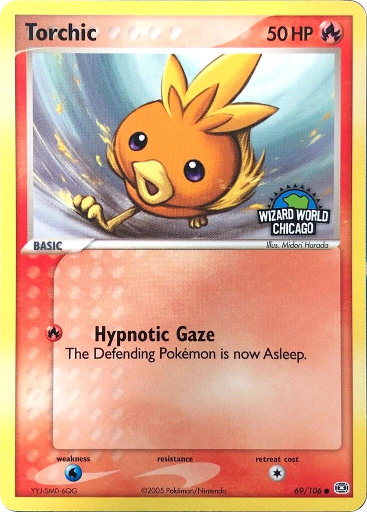 Torchic (69/106) (Wizard World Chicago) [Miscellaneous Cards] | Dragon's Lair Comics and Fantasy Houston TX