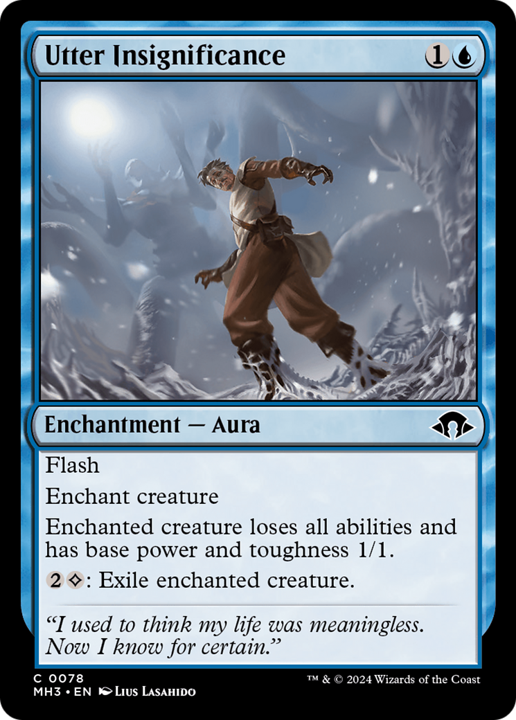 Utter Insignificance [Modern Horizons 3] | Dragon's Lair Comics and Fantasy Houston TX