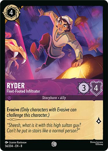 Ryder - Fleet-Footed Infiltrator (56/204) [Reign of Jafar] | Odin's Place