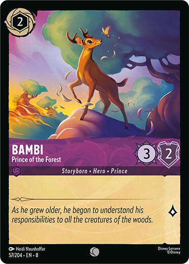 Bambi - Prince of the Forest (57/204) [Reign of Jafar] | Dragon's Lair Comics and Fantasy Houston TX