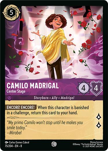 Camilo Madrigal - Center Stage (75/204) [Reign of Jafar] | Odin's Place