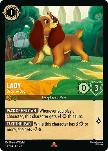 Lady - Decisive Dog (33/204) [Reign of Jafar] | Odin's Place