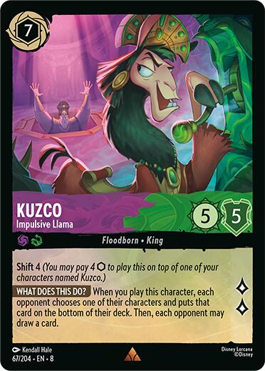 Kuzco - Impulsive Llama (67/204) [Reign of Jafar] | Odin's Place