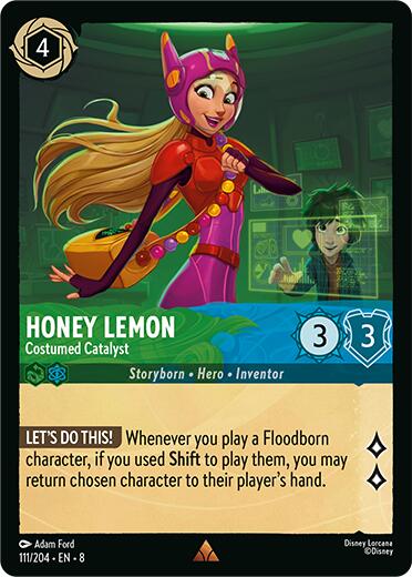 Honey Lemon - Costumed Catalyst (111/204) [Reign of Jafar] | Odin's Place