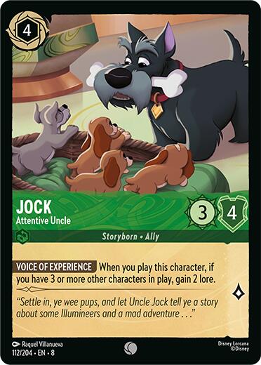 Jock - Attentive Uncle (112/204) [Reign of Jafar] | Odin's Place