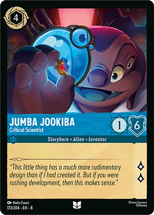 Jumba Jookiba - Critical Scientist (173/204) [Reign of Jafar] | Odin's Place