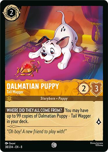 Dalmatian Puppy - Tail Wagger (38/204) [Reign of Jafar] | Odin's Place