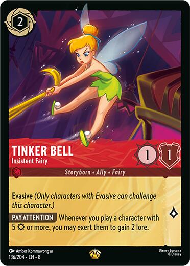 Tinkerbell - Insistent Fairy (136/204) [Reign of Jafar] | Odin's Place