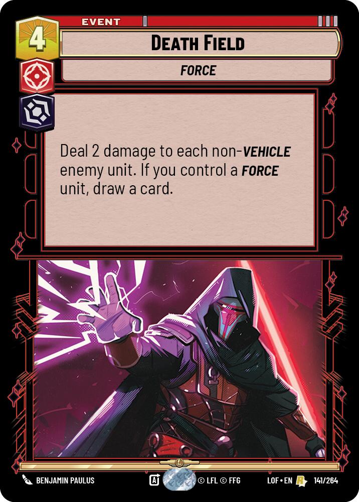 Death Field (141/264) (141/264) [Legends of the Force] | Odin's Place