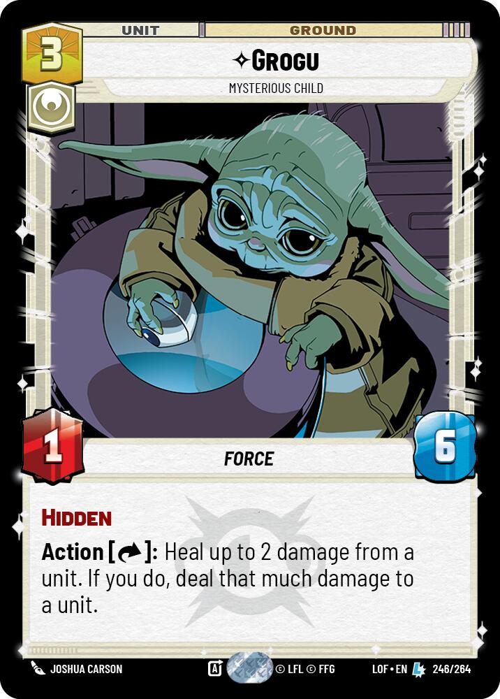 Grogu - Mysterious Child (246/264) (246/264) [Legends of the Force] | Odin's Place