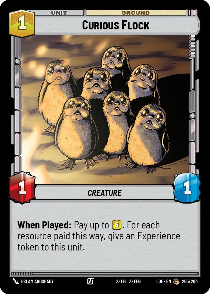 Curious Flock (255/264) (255/264) [Legends of the Force] | Odin's Place