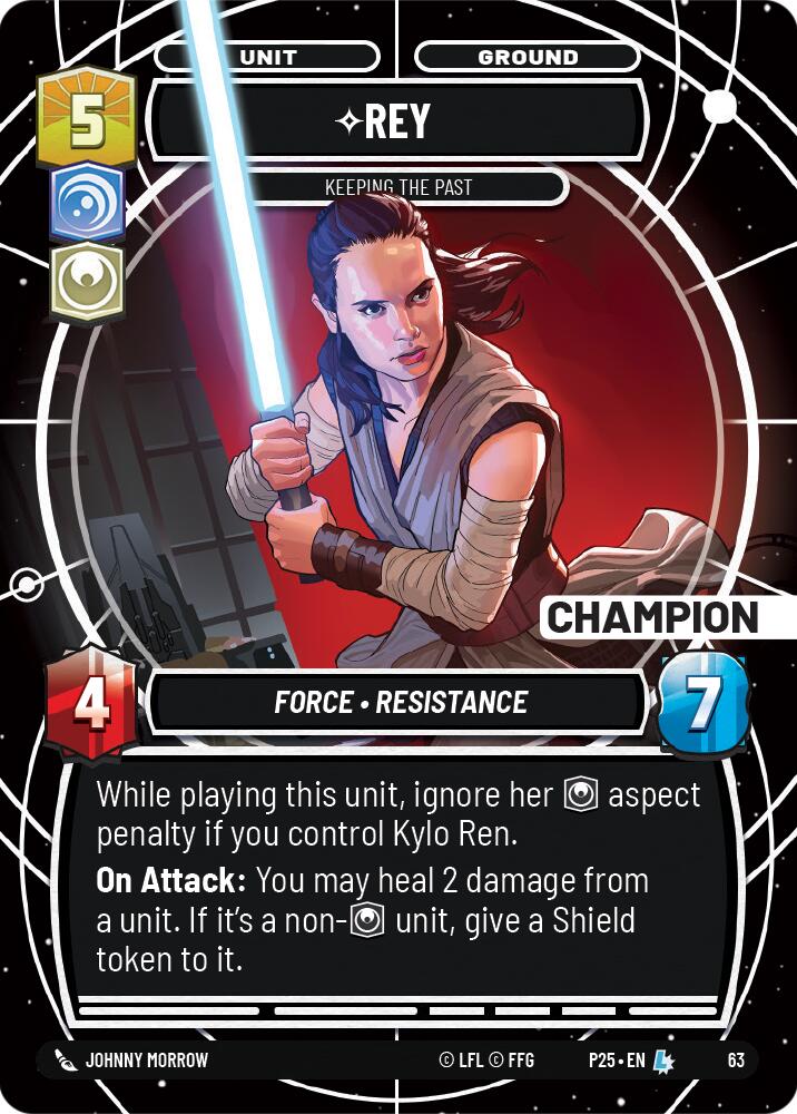Rey (63) - Keeping the Past (Champion) (63) [Store Showdown Promos] | Odin's Place