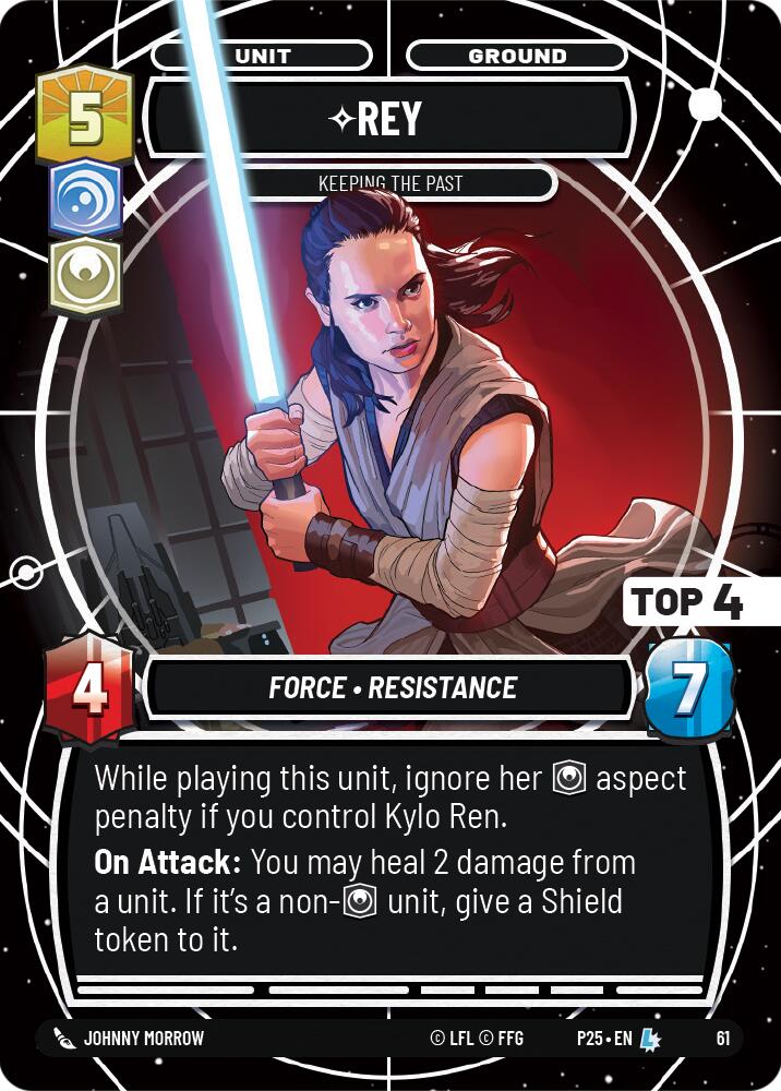 Rey (61) - Keeping the Past (Top 4) (61) [Store Showdown Promos] | Odin's Place