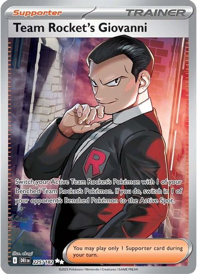 Team Rocket's Giovanni (225/182) [Scarlet & Violet: Destined Rivals] | Odin's Place