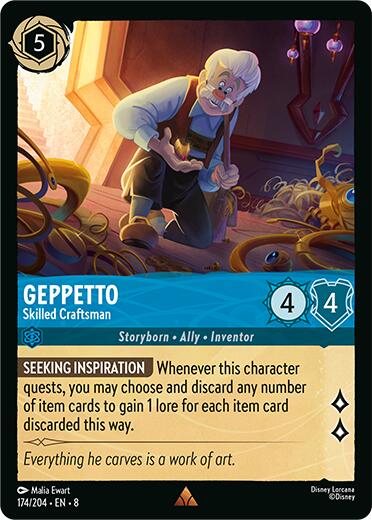 Geppetto – Skilled Craftsman (174/204) [Reign of Jafar] | Odin's Place