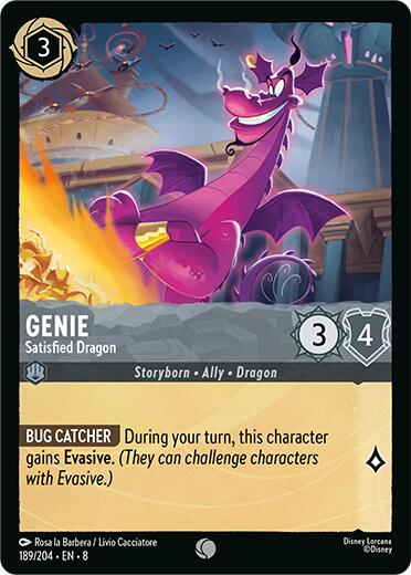 Genie - Satisfied Dragon (189/204) [Reign of Jafar] | Odin's Place