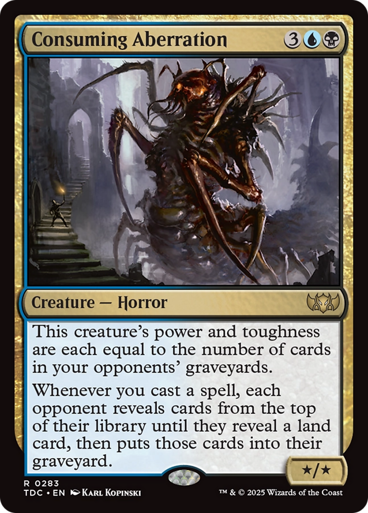 Consuming Aberration [Tarkir: Dragonstorm Commander] | Dragon's Lair Comics and Fantasy Houston TX