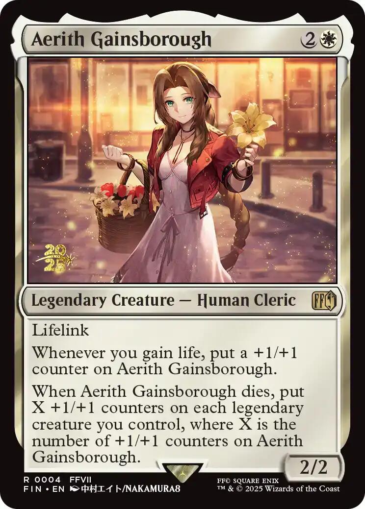 Aerith Gainsborough [FINAL FANTASY Prerelease Promo] | Dragon's Lair Comics and Fantasy Houston TX