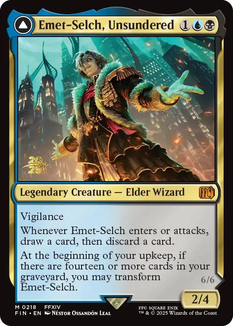 Emet-Selch, Unsundered // Hades, Sorcerer of Eld [FINAL FANTASY Prerelease Promo] | Dragon's Lair Comics and Fantasy Houston TX