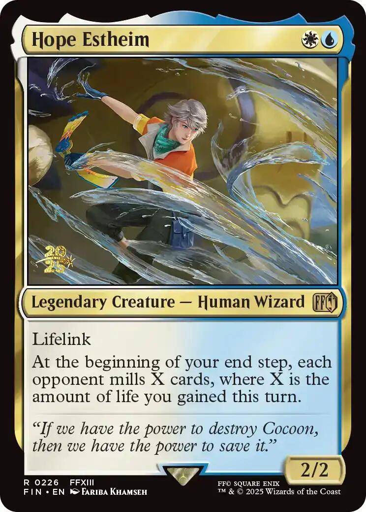 Hope Estheim [FINAL FANTASY Prerelease Promo] | Dragon's Lair Comics and Fantasy Houston TX