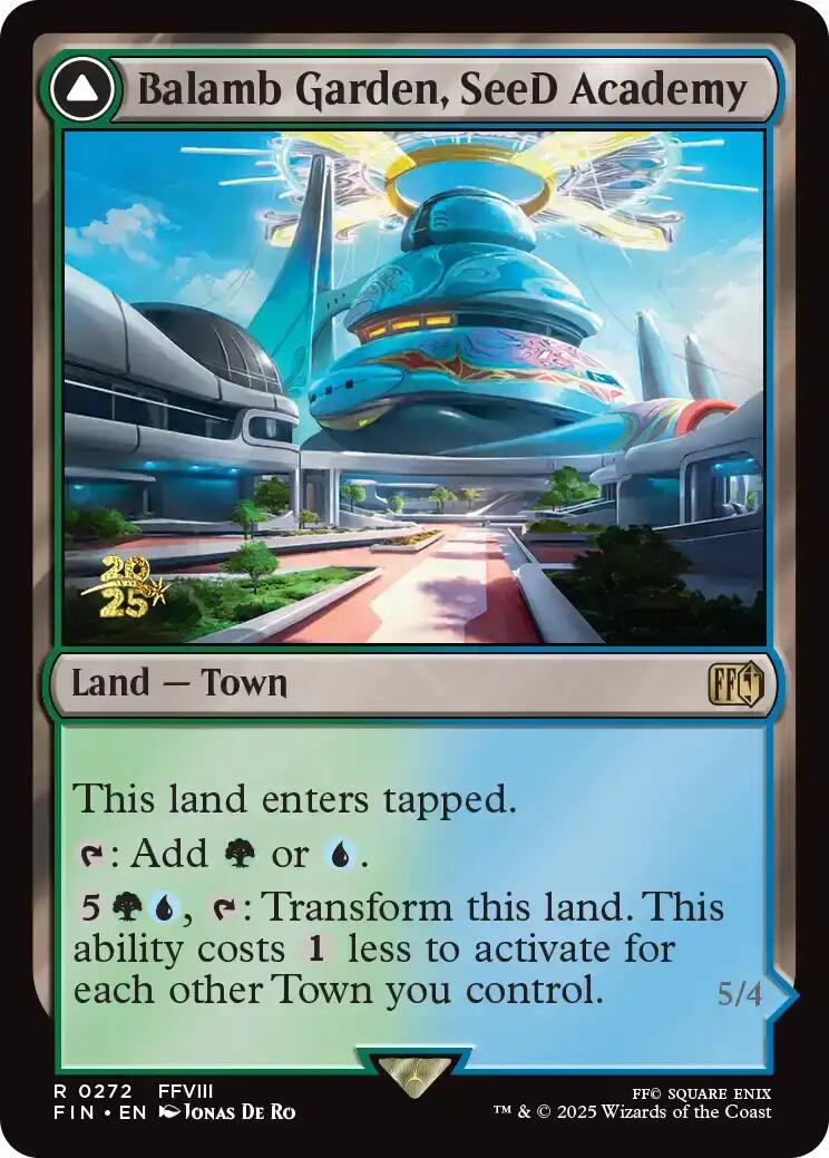 Balamb Garden, SeeD Academy // Balamb Garden, Airborne [FINAL FANTASY Prerelease Promo] | Dragon's Lair Comics and Fantasy Houston TX