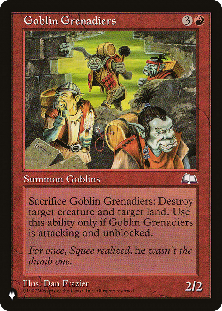 Goblin Grenadiers [The List] | Dragon's Lair Comics and Fantasy Houston TX