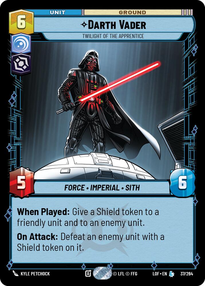 Darth Vader - Twilight of the Apprentice (37/264) (37/264) [Legends of the Force] | Odin's Place