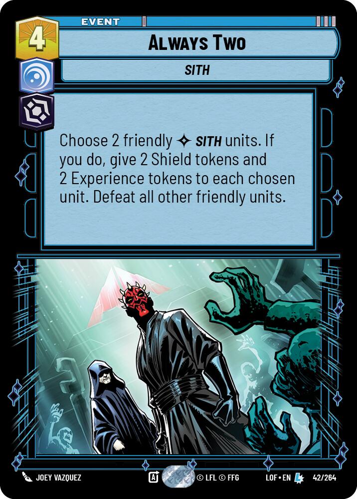 Always Two (42/264) (42/264) [Legends of the Force] | Odin's Place
