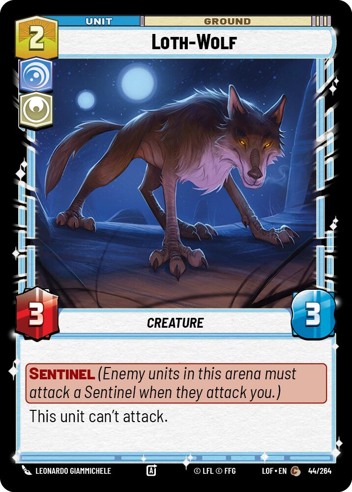 Loth-Wolf (44/264) (44/264) [Legends of the Force] | Odin's Place