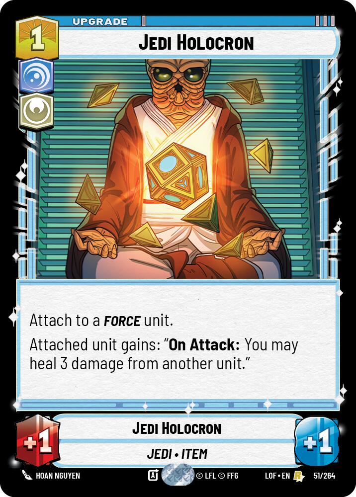 Jedi Holocron (51/264) (51/264) [Legends of the Force] | Odin's Place