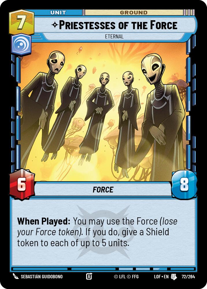 Priestesses of the Force - Eternal (72/264) (72/264) [Legends of the Force] | Odin's Place