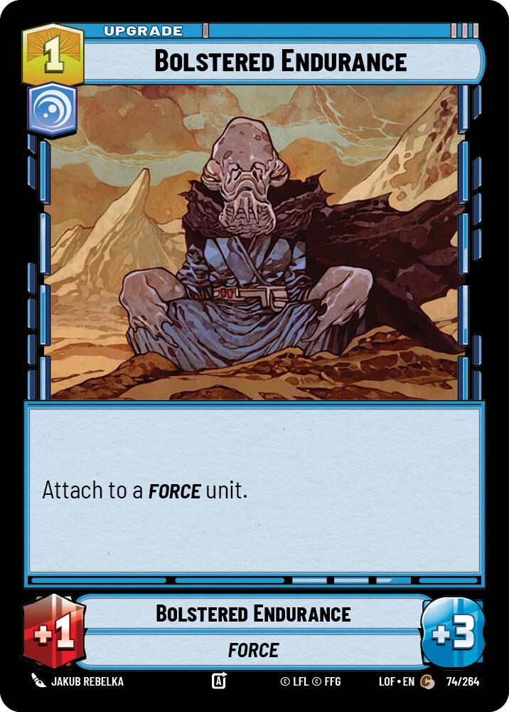 Bolstered Endurance (74/264) (74/264) [Legends of the Force] | Odin's Place