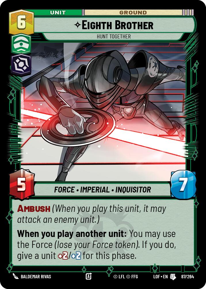 Eighth Brother - Hunt Together (87/264) (87/264) [Legends of the Force] | Odin's Place