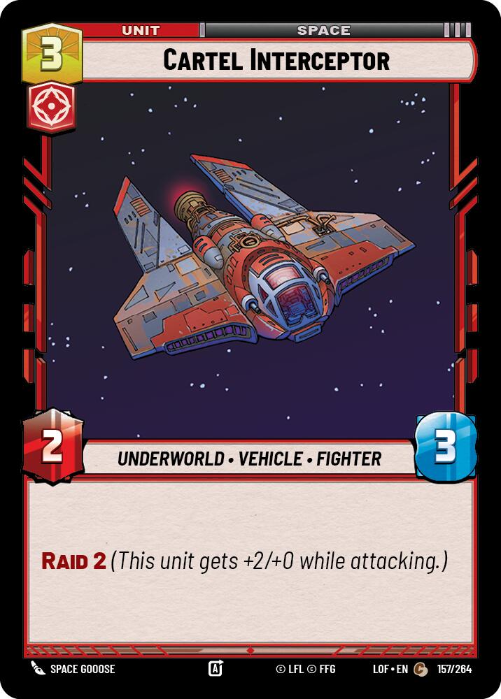 Cartel Interceptor (157/264) (157/264) [Legends of the Force] | Odin's Place