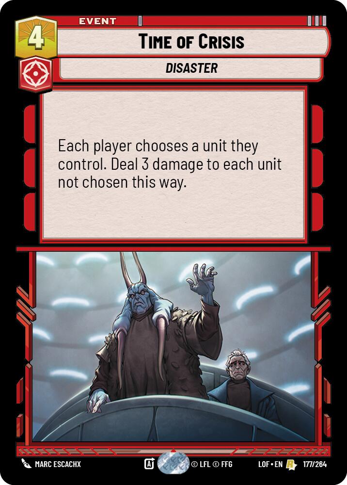 Time of Crisis (177/264) (177/264) [Legends of the Force] | Odin's Place