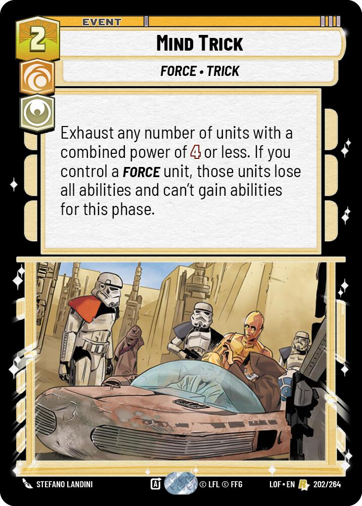 Mind Trick (202/264) (202/264) [Legends of the Force] | Odin's Place