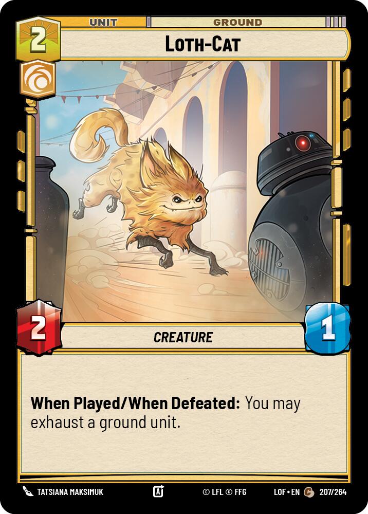 Loth-Cat (207/264) (207/264) [Legends of the Force] | Odin's Place