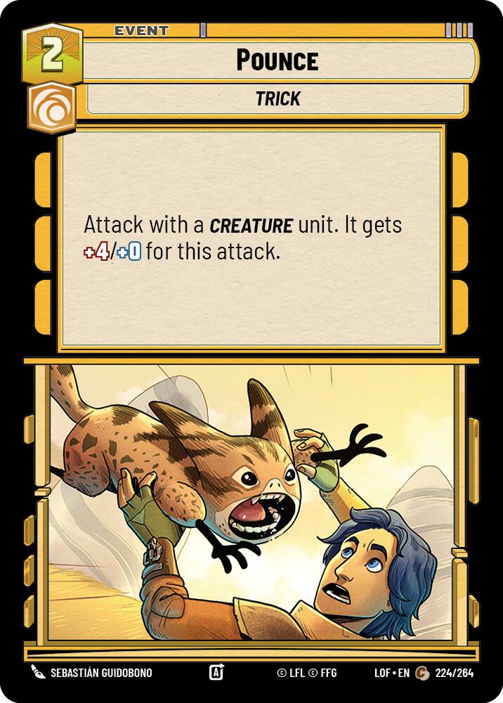 Pounce (224/264) (224/264) [Legends of the Force] | Odin's Place