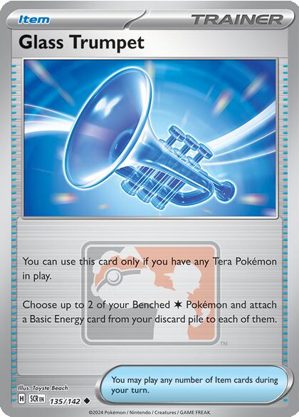 Glass Trumpet (135/142) [League & Championship Cards] | Dragon's Lair Comics and Fantasy Houston TX