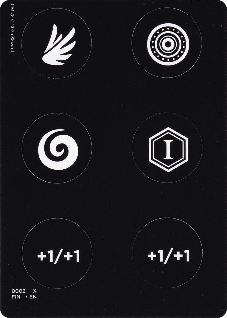 Punch Card Token (0001 // 0002) [FINAL FANTASY Tokens] | Dragon's Lair Comics and Fantasy Houston TX