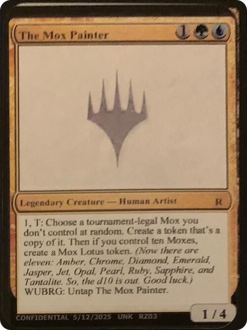 The Mox Painter [Unknown Event] | Dragon's Lair Comics and Fantasy Houston TX