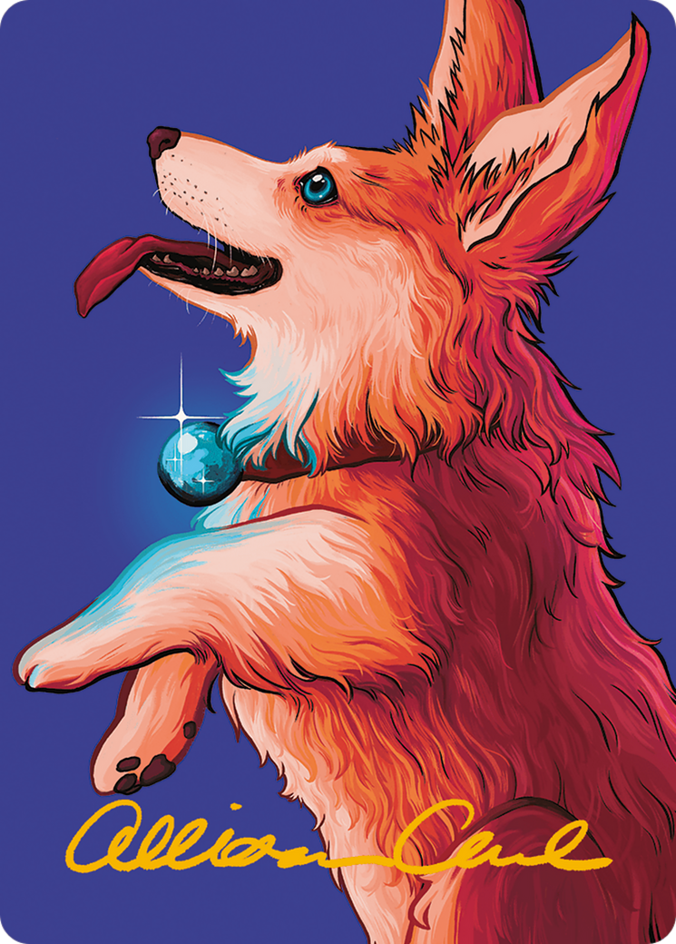 Phelia, Exuberant Shepherd Art Card (Gold-Stamped Signature) [Modern Horizons 3 Art Series] | Dragon's Lair Comics and Fantasy Houston TX