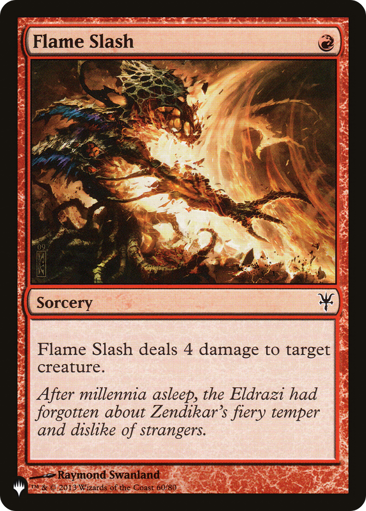 Flame Slash [The List] | Dragon's Lair Comics and Fantasy Houston TX