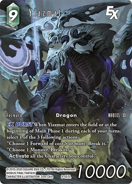Yiazmat EX (Full Art Reprint) [Crystal Dominion] | Odin's Place