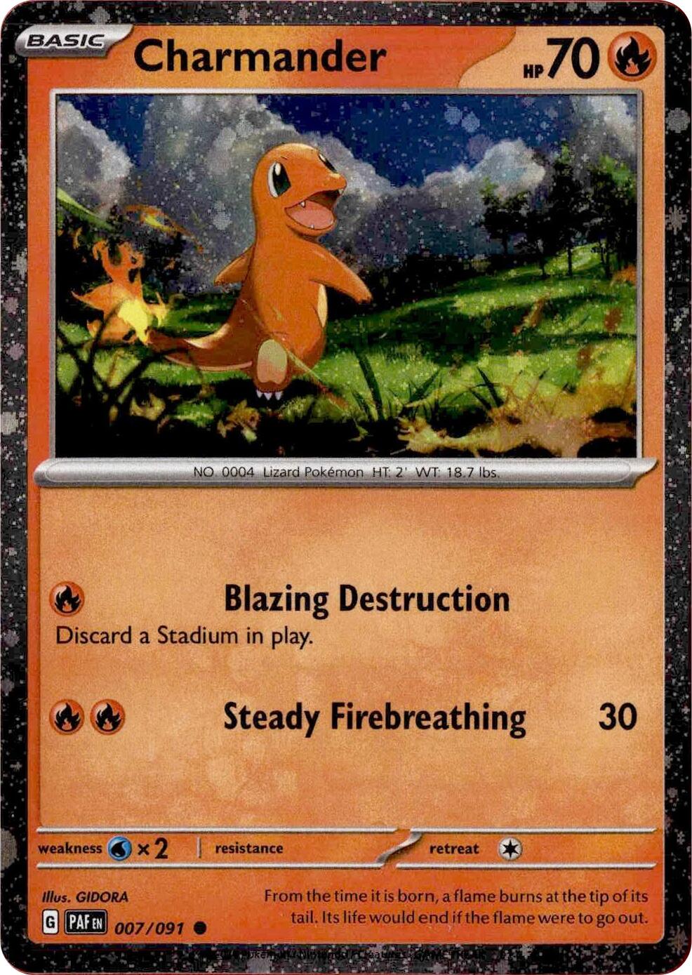 Charmander (007/091) (Cosmos Holo) [Miscellaneous Cards] | Dragon's Lair Comics and Fantasy Houston TX