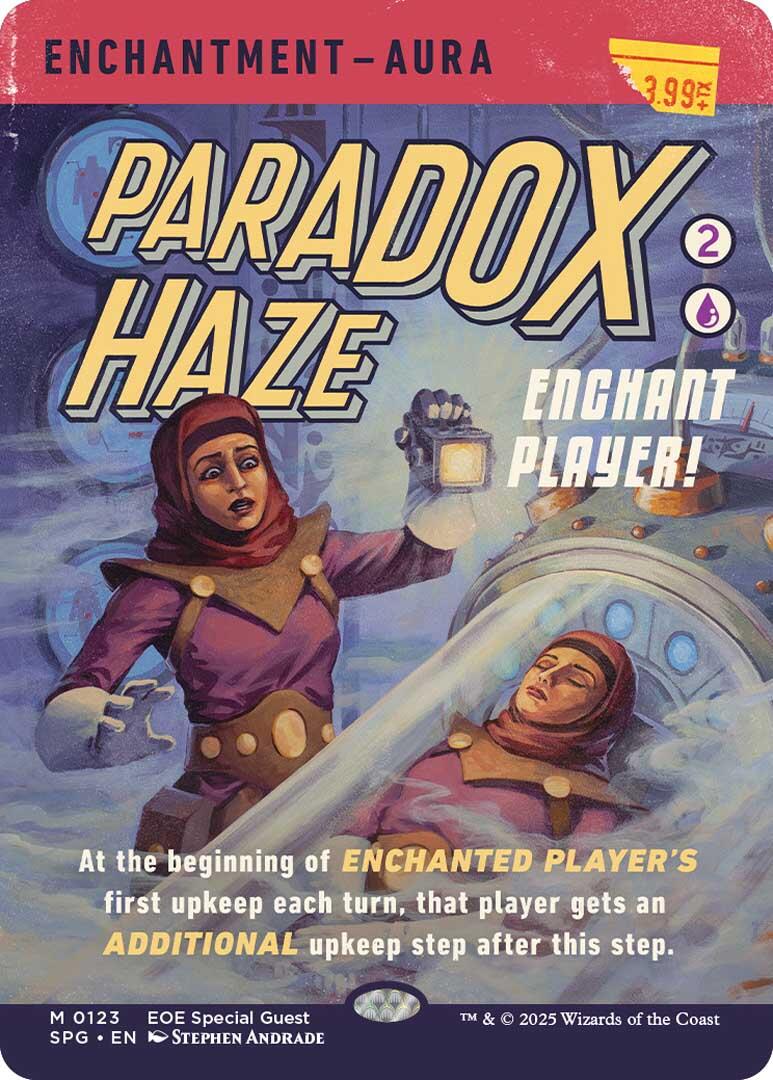 Paradox Haze (Borderless) [Edge of Eternities Special Guests] | Dragon's Lair Comics and Fantasy Houston TX
