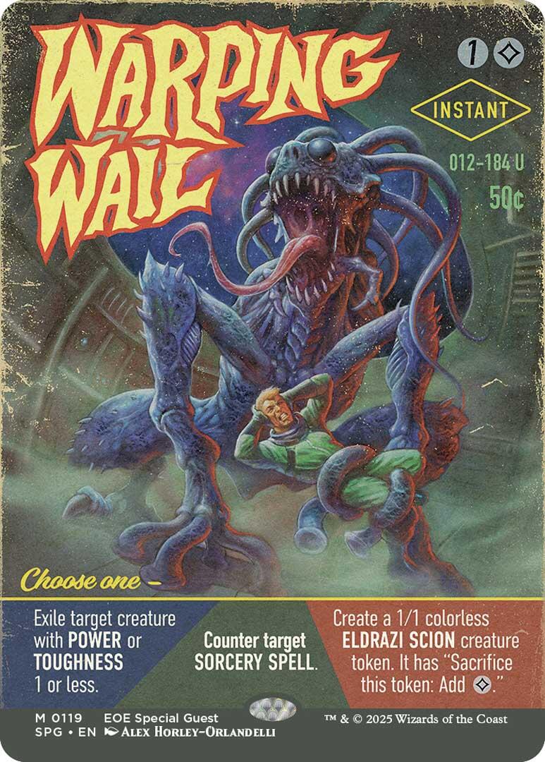 Warping Wail (Borderless) [Edge of Eternities Special Guests] | Dragon's Lair Comics and Fantasy Houston TX