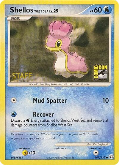 Shellos West Sea (107/132) (SDCC 2007 Staff) [Miscellaneous Cards] | Dragon's Lair Comics and Fantasy Houston TX